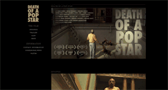 Desktop Screenshot of deathofapopstarfilm.com